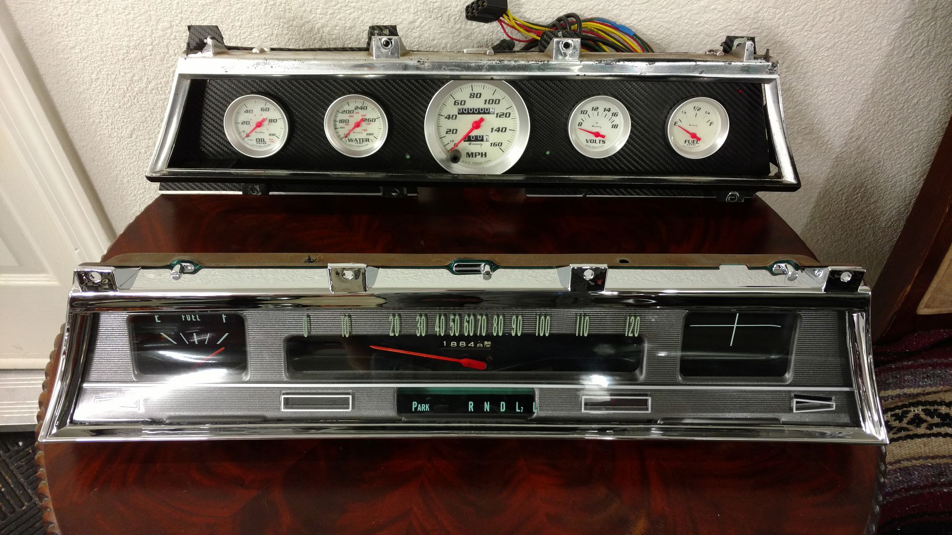 67 dash cluster Team Chevelle